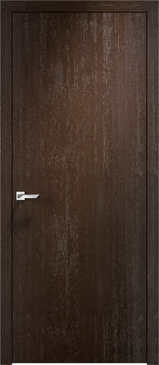 Дверь Дуб-66 вертикальное мореный патина серебро