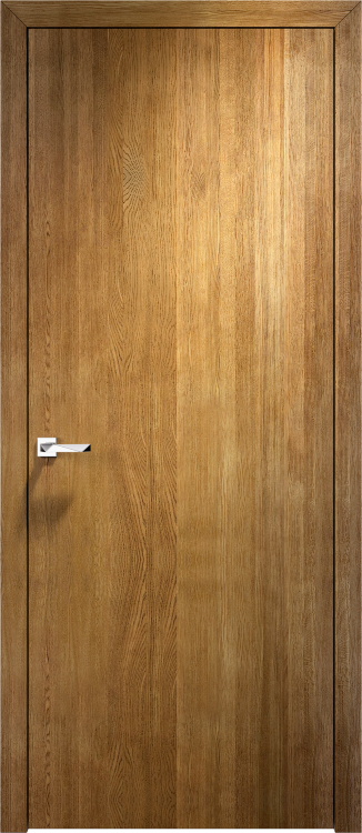 Дверь Дуб-66 вертикальное орех