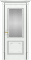 Дверь Триест интерио RAL9003 стекло 