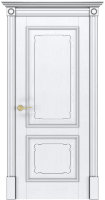 Дверь Версаль интерио RAL 9003 серебро глухая 