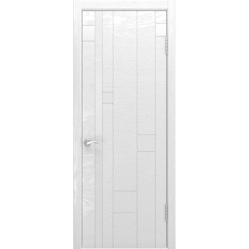 Дверь Люксор АРТ-1 Ясень белая эмаль