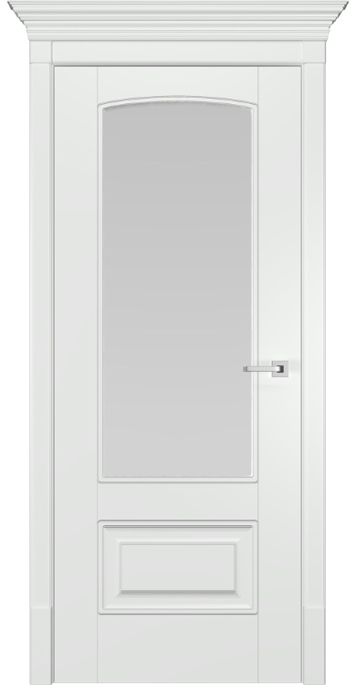 Дверь Аликанте L эмаль RAL 9003 
