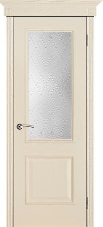 Дверь Версаль ваниль классик стекло